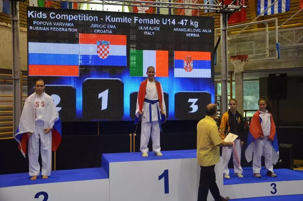 Ema Juričić zlatna na svjetskom kupu u Umagu