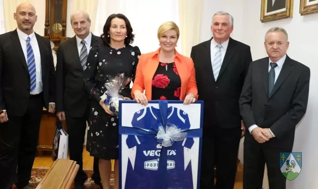 Predsjednica Kolinda Grabar Kitarović primila predstavnike sportskih udruga Koprivničko-križevačke županje