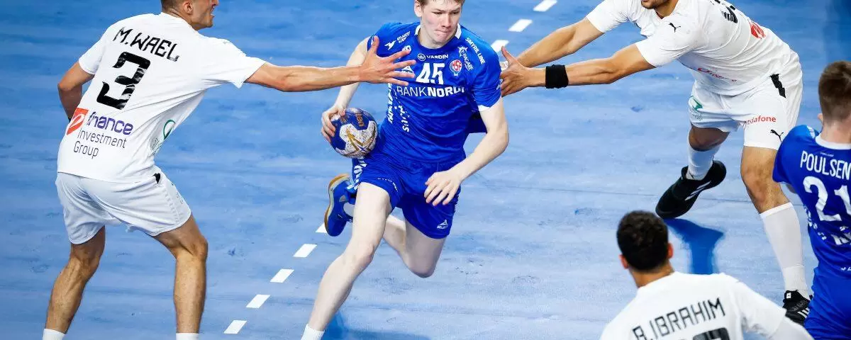 Faroe Islands vs Egypt, Quaterfinal game, 2023 IHF MEN’S JUNIOR (U19) WORLD CHAMPIONSHIP, Varaždin, Croatia, 10.08.2023., Mandatory Credit © IHF / HRS / kolektiff