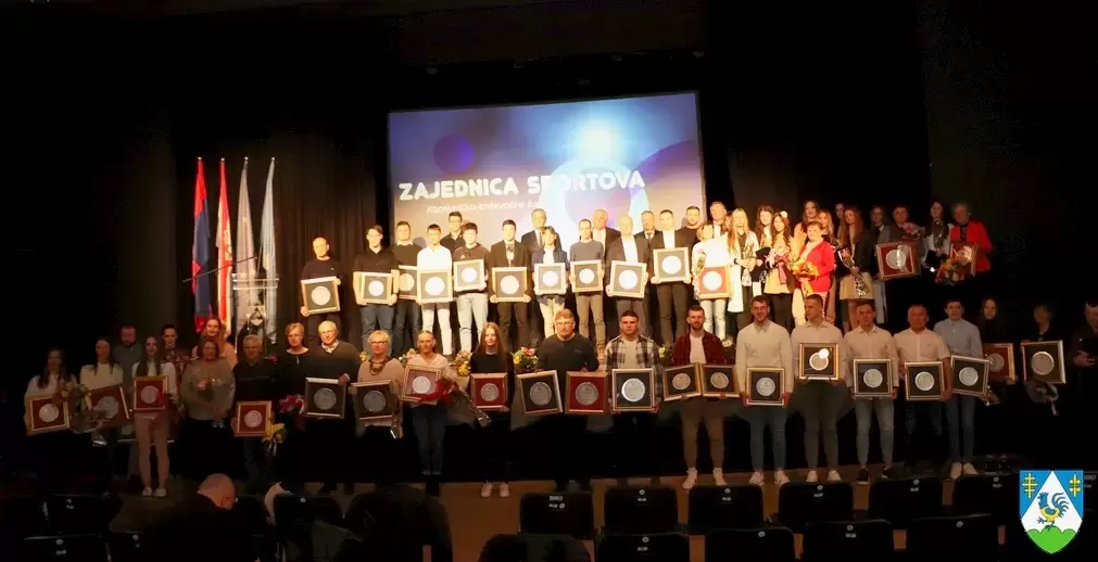 Dodijeljena priznanja najuspješnijim sportašicama, sportašima i sportskim djelatnicima Koprivničko-križevačke županije u 2022. godini